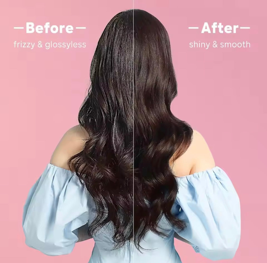 Large white curling iron