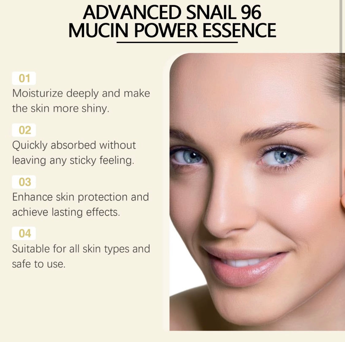 Snail mucin serum