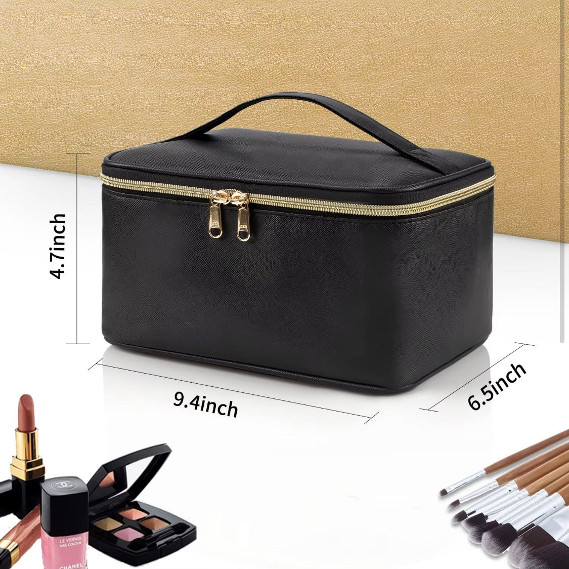 Large makeup bag
